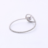 Women Hot Sale Exquisite Rhinestone Imitation Pearl Decor Bangle