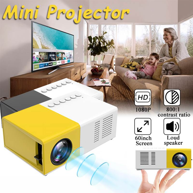 YG300 Portable Home Mini Projector