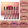 ( Buy 1 Get 2 ) Women'S Matte Matte Lip Gloss Lip Liner Combination 12Pcs/Set