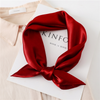 Women Classic Solid Color Square Scarf ( 2 sets )