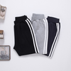 Children Kids Toddlers Fashion Girls Boys Stripe Sports Casual Basic Pants