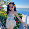 Children Kids Baby Fashion Girls Cute Mermaid Fish Scales Print Swimsuit And Hat