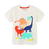 Children Kids Baby Fashion Boys Short Sleeve Cartoon Dinosaur Print T-Shirt