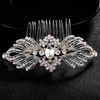 Superior Crystal Flower Model Bride Wedding Hair Combs