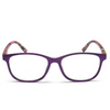 Older Person High Quality Resin Squre Shape Frame Floral Pattern Reading Glasses