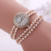 Women Fashion Exquisite Pearl Bracelet Watche