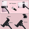 Mobile Phone Holder Clip Pattern Live Streaming Double LED Light