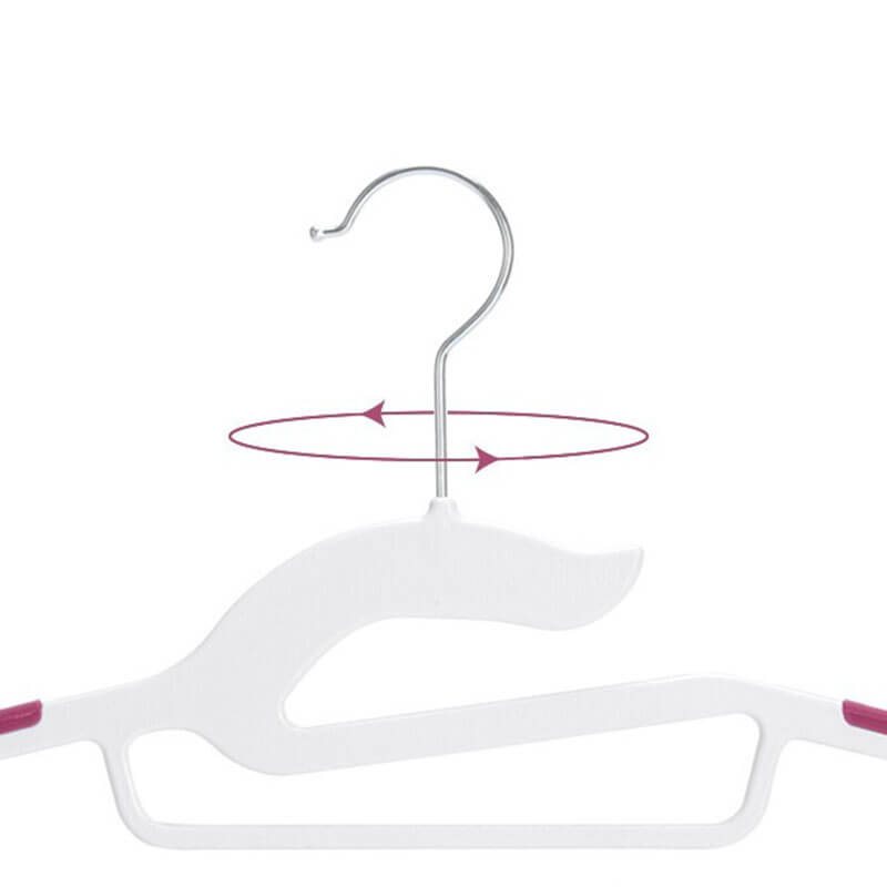 10pcs/Set Simple Home Multifunction Plastic Hangers