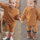 Toddlers Newborn Baby Fashion Girls Long Sleeves Dot Print Sweatshirt And Pants 2pcs Set