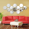 (Buy 1 Get 1) High Quality Personality Hallway Porch Home Decoration 3D Hexagonal Acrylic DIYWall Sticker ( 2 sets )