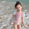 Children Kids Baby Fashion Girls Cute Mermaid Fish Scales Print Swimsuit