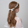 Girls Elegant Pearl Rhinestone Decoration Hair Accessories