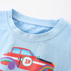 Children Kids Baby Fashion Boys Short Sleeve Cartoon Car Print T-Shirt