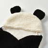 Toddlers Newborn Baby Panda Cartoon Wool Plush Swaddle