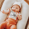 Toddlers Newborn Baby Fashion Girls Boys Basic Short Sleeve Letter Heart Print Bodysuit