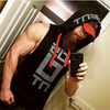 Men Casual Sports Sleeveless Hooded Slim Vest