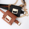 Women Fashion With Detachable Mini Chain Shoulder Bag Belt