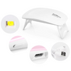 Mouse Mini Led Phototherapy Machine Usb Nail Drying Uv Baking Lamp Led Nail Polish Mini Nail Lamp ( 2 sets )