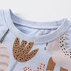 Children Kids Baby Fashion Boys Short Sleeve Cartoon Dinosaur Print T-Shirt