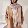 Women Autumn And Winter Warm Tassel Sweet Outer Shawl Scarf