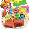 Animal Cartoon Fruit Fork Mini Baby Fruit Stick Cute Bento Stick Creative Fruit Toothpick