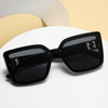 Women Simple Fashion Large Frame Sunglasses ( 2 sets )