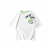 Kids Boys Casual Aircraft Letter Pattern Round Neck Short Sleeve Loose T-Shirt