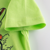 Boys Basic Round Neck Short Sleeve Cartoon Pattern Casual T-Shirt