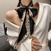 Women Temperament Letter Pattern Small Ribbon Hair Accessories