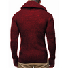 Men Autumn Winter Turtleneck Pullover Pocket Knitwear