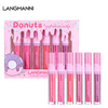 Women'S High Gloss Shiny Metallic Lip Glaze 6Pcs/Set