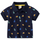 Kids Boys Short Sleeve Summer Dinosaur Print Polo Shirt Lapel T-Shirt