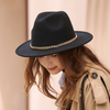 Women Fashion Chain Decoration Jazz Hat