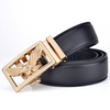 Men Fashion Eagle Pattern Automatic Buckle Belt