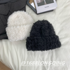 Women Winter Casual Solid Color Knitted Yarn Hat