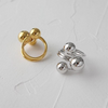 Women Personality Irregular Ball Design adjustable Ring (2 sets)