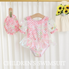 Children Kids Baby Fashion Girls Cute Mermaid Fish Scales Print Swimsuit