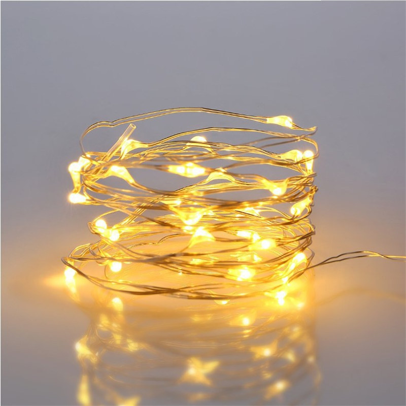 5m Solar Outdoor Christmas Decoration String Lights ( 2 sets )