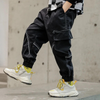 Boys Fashion Big Pocket Design Jogger Pants