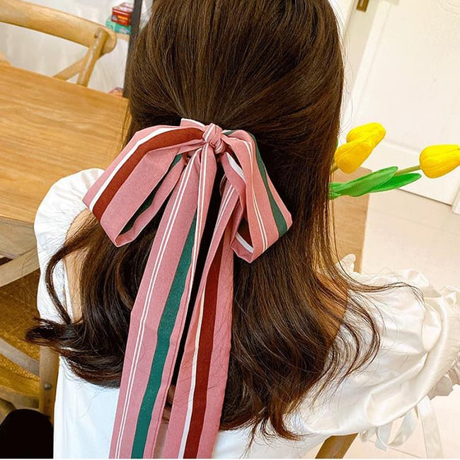 Women Fashion Lengthen Ribbon Hair Accessories