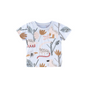 Children Kids Baby Fashion Boys Short Sleeve Cartoon Dinosaur Print T-Shirt