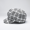 Women Casual Plaid Retro Cap