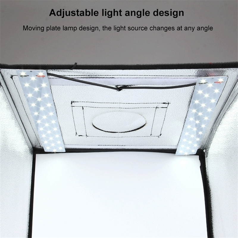 60*60*60cm 6 Colors Folding Portable Tabletop Photography Light Box