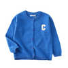 Kids Toddler Girls Boy Fashion Big-C Embroidered Cotton Cardigan Jacket