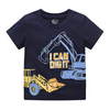 Boys Fashion T-Shirt Round Neck Cotton Fashion Cartoon Cool Print Short Sleeve Top