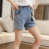 Kids Girls Casual Solid Color Pocket Basic Denim Shorts