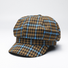 Women Casual Plaid Retro Cap