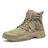 Men Casual High Top Canvas Boots