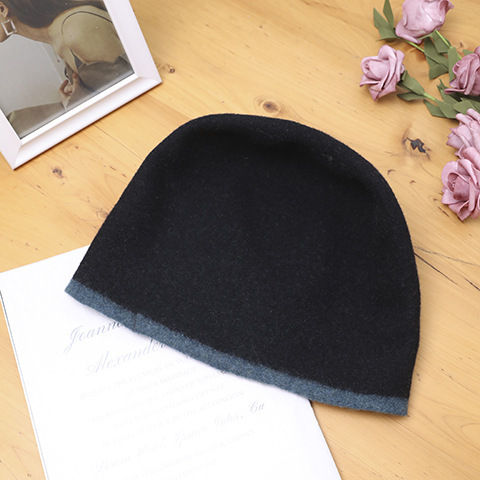 Women Autumn And Winter Warm Simple Wool Hat Beanie