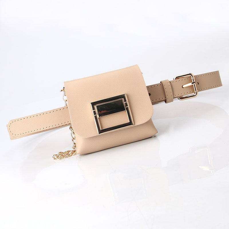 Women Fashion With Detachable Mini Chain Shoulder Bag Belt